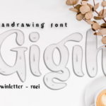 Gigih Font Poster 2