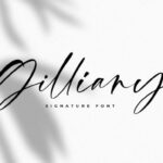 Gilliany Font Poster 1