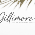 Gillimore Font Poster 1