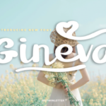 Gineva Font Poster 1