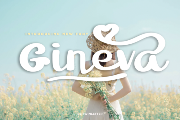 Gineva Font Poster 1