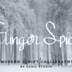 Ginger Spice Font Poster 2