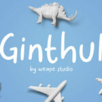 Ginthul Font Poster 1