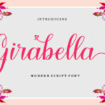 Girabella Font Poster 1