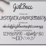 Girl Boss Font Poster 6