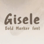 Gisele Font Poster 1