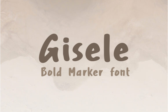 Gisele Font Poster 1