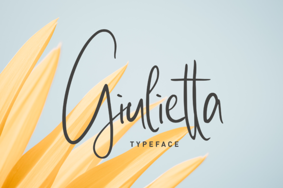 Giulietta Font Poster 1