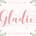 Gladie Font Poster 1