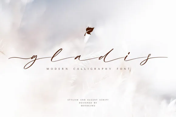 Gladis Font Gladis Font Poster 1