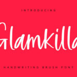 Glamkilla Font Poster 1