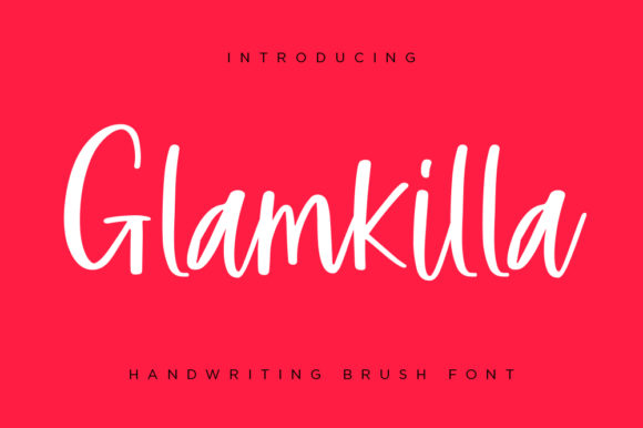 Glamkilla Font Poster 1