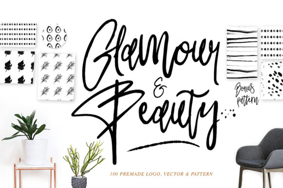 Glamour & Beauty Font Poster 1