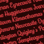 Glasgow Font Poster 8