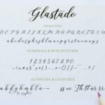 Glastado Font Poster 6