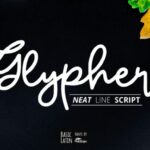 Glypher Font Poster 1