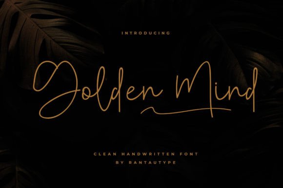 Golden Mind Font