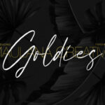 Goldies Signature Font Poster 1