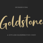 Goldstone Font Poster 1