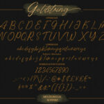 Goldstring Font Poster 14