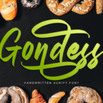 Gondess Font Poster 1