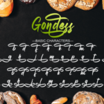 Gondess Font Poster 9