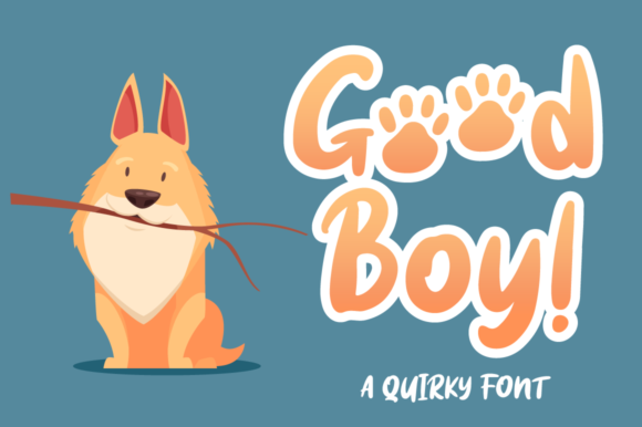 Good Boy Font Poster 1