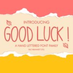 Good Luck! Font Poster 1