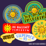 Good Morning Sunshine Font Poster 5