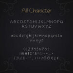 Gorgeous Font Poster 2