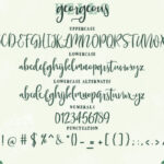 Gorgeous Duo Font Poster 6