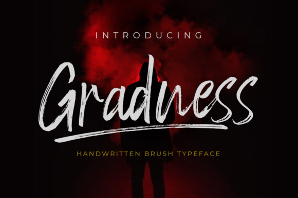 Gradness Font Poster 1