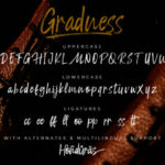Gradness Font Poster 9