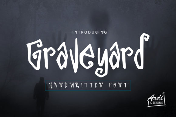 Graveyard Font Poster 1