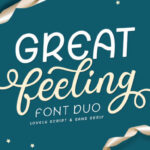 Great Feeling Duo Font Poster 1