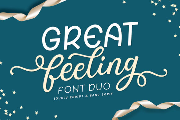 Great Feeling Duo Font Poster 1