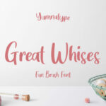 Great Wishes Font Poster 1