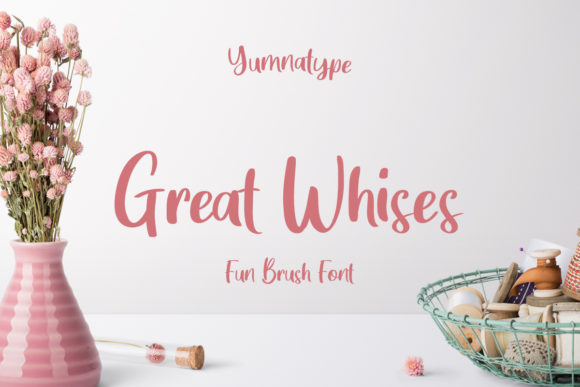 Great Wishes Font Poster 1