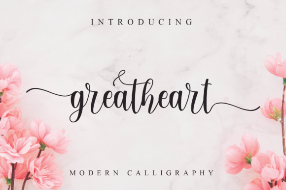 Greatheart Font Poster 1
