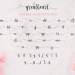 Greatheart Font Poster 11