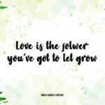 Green Garden Font Poster 2