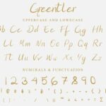 Greentler Font Poster 7