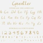 Greentler Font Poster 7