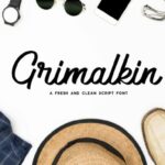 Grimalkin Font Poster 1