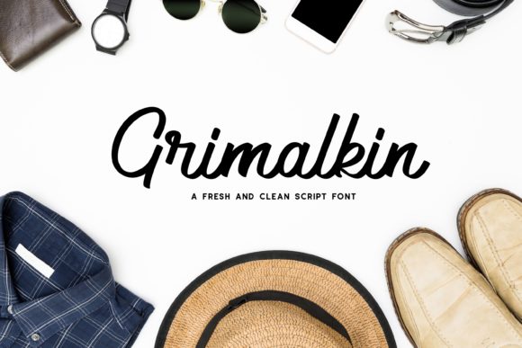 Grimalkin Font Poster 1