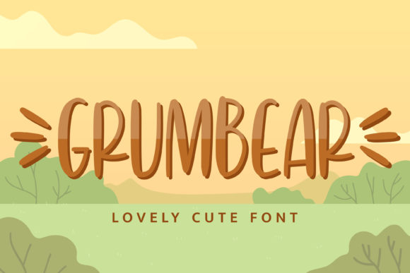 Grumbear Font Poster 1