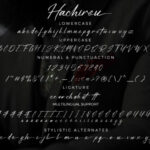 Hachirou Font Poster 7