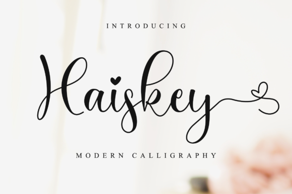 Haiskey Font Poster 1