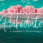 Hakodate Font Poster 1