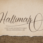 Hallimah Font Poster 1